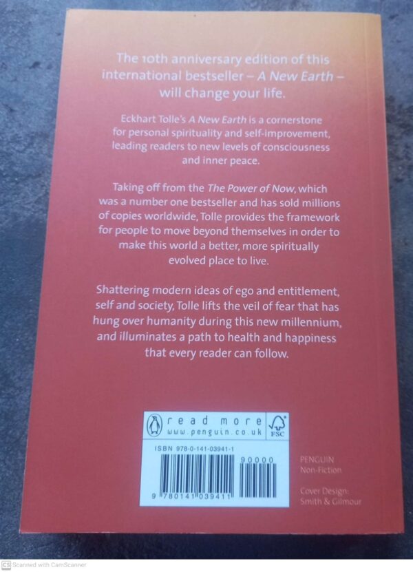 A New Earth: Awakening To Your Life’s Purpose — Eckhart Tolle secondhand book
