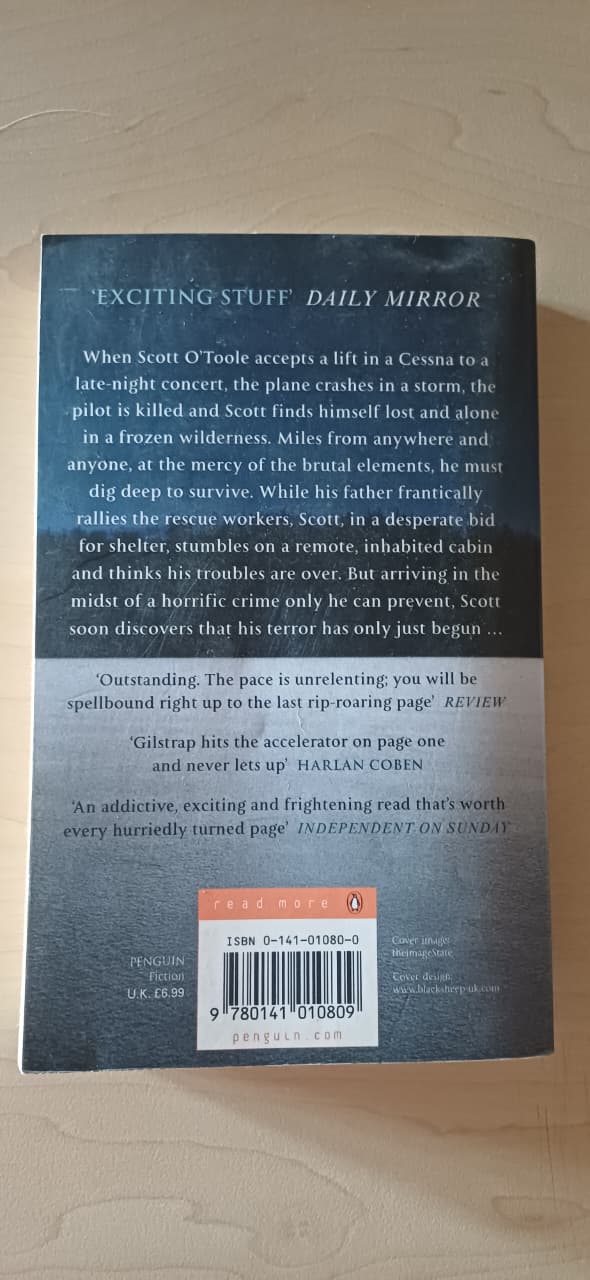 Scott Free – John Gilstrap secondhand book