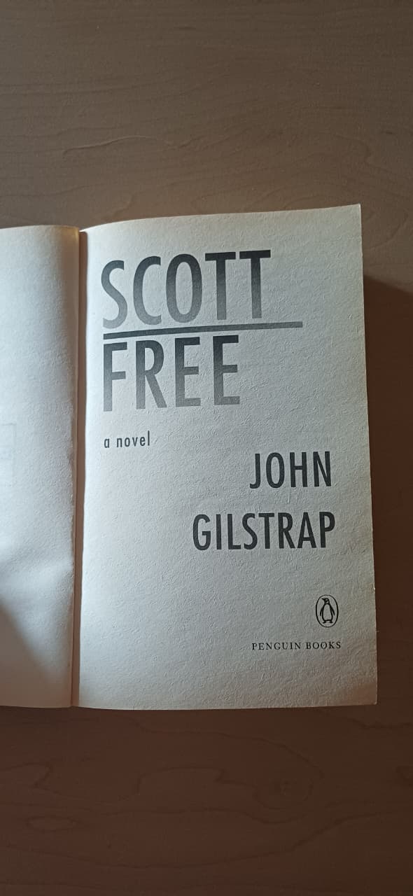 Scott Free – John Gilstrap secondhand book