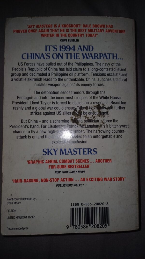 Sky Masters – Dale Brown secondhand book