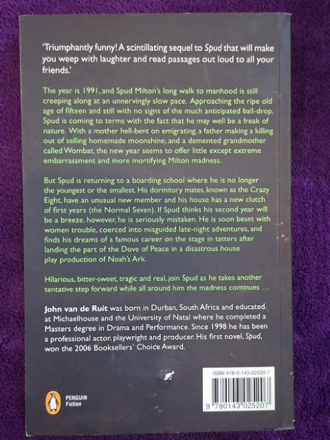 Spud: The Madness Continues… – John Van De Ruit secondhand book