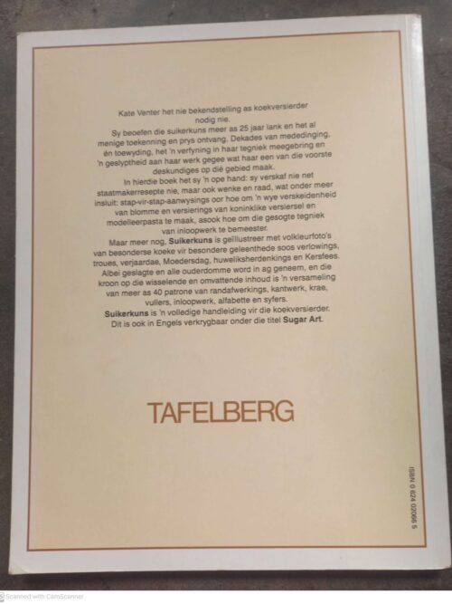 Suikerkuns — Kate Venter secondhand book