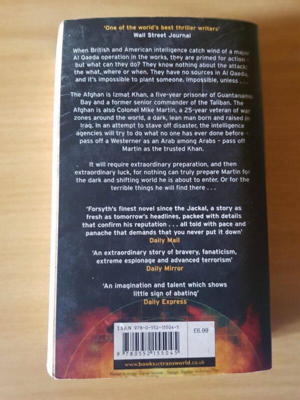 The Afghan – Frederick Forsyth secondhand book