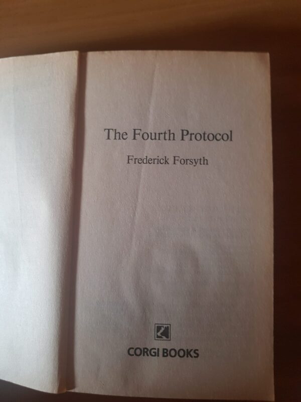 The Fourth Protocol – Frederick Forsyth secondhand book
