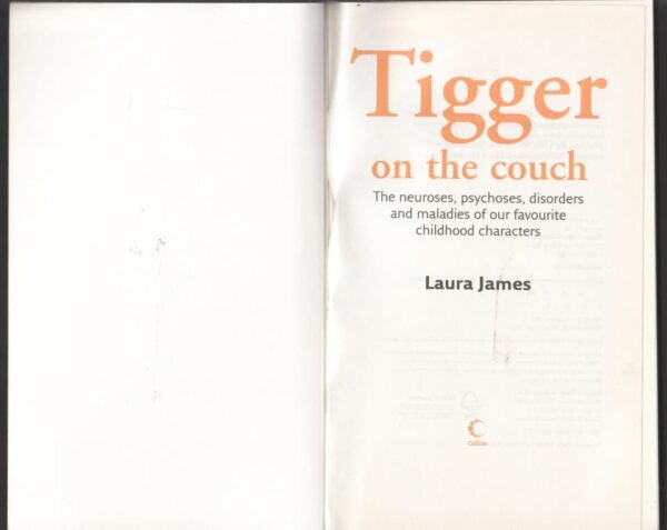 Tigger On The Couch — Laura James secondhand book