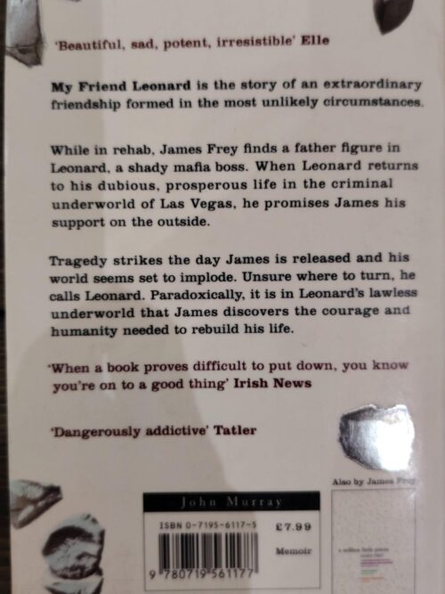 My Friend Leonard – James Frey secondhand book