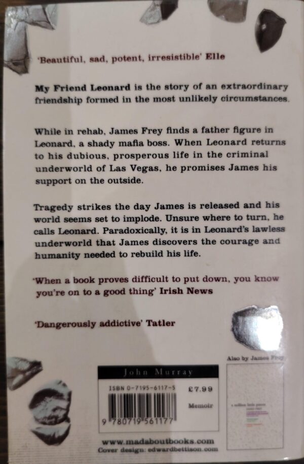 My Friend Leonard – James Frey secondhand book