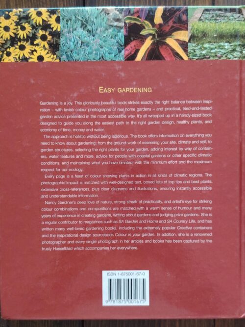 Easy Gardening – Nancy Gardiner secondhand book