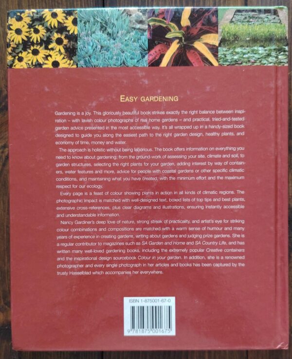 Easy Gardening – Nancy Gardiner secondhand book