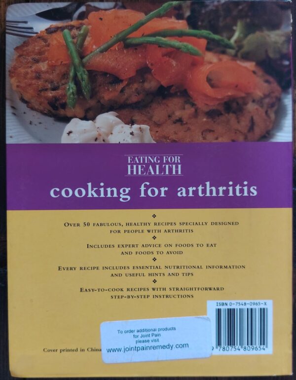 Cooking For Arthritis – Michelle Berriedale-Johnson secondhand book