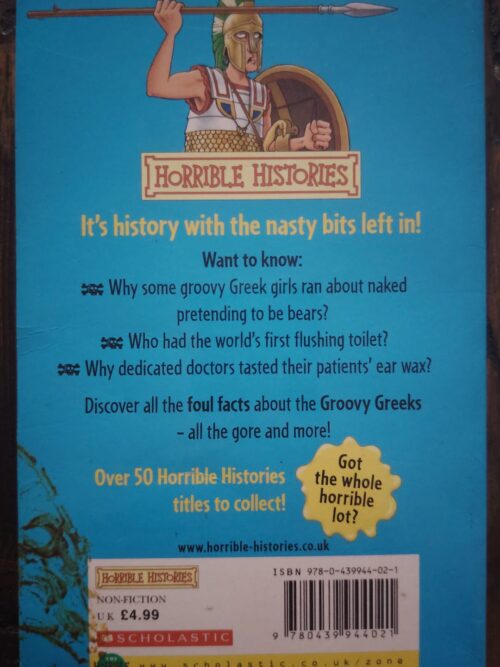 Horrible Histories: Groovy Greeks – Terry Deary secondhand book