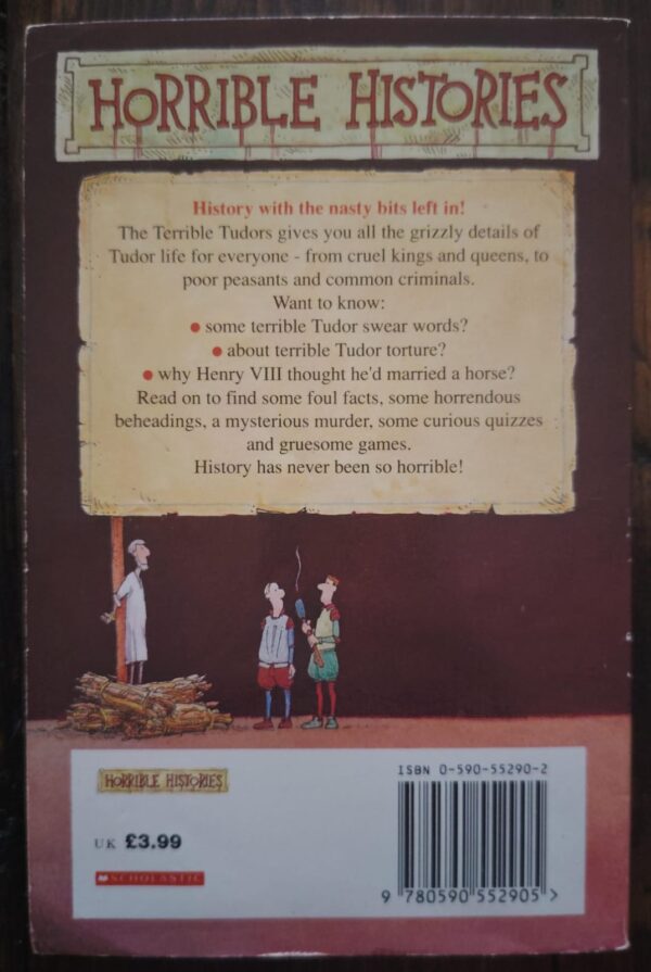 Horrible Histories: The Terrible Tudors – Terry Deary & Neil Tonge secondhand book
