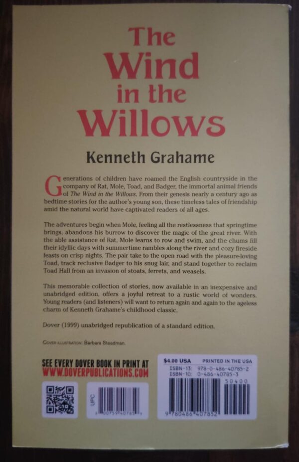 The Wind In The Willows – Kenneth Grahame secondhand book
