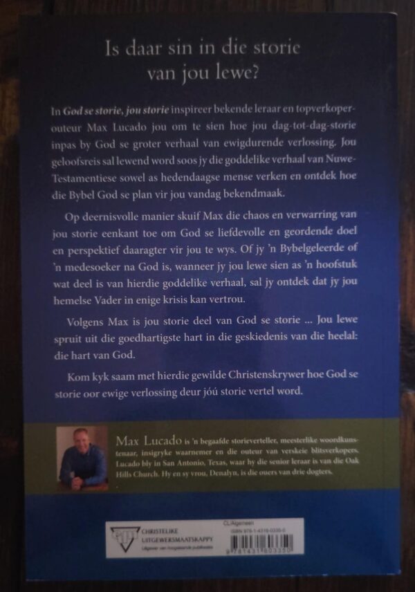 God Se Storie, Jou Storie – Max Lucado secondhand book