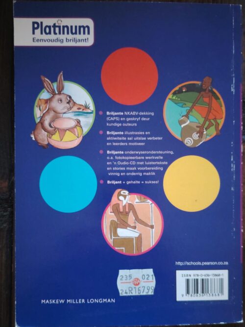 Platinum Afrikaans Huistaal Graad 6 – Pearson secondhand book