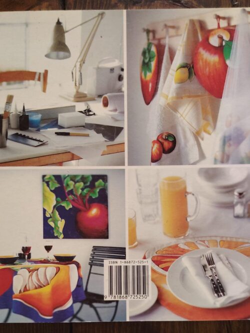 Painting On Fabric – Tharina Odendaal, Anika Pretorius secondhand book