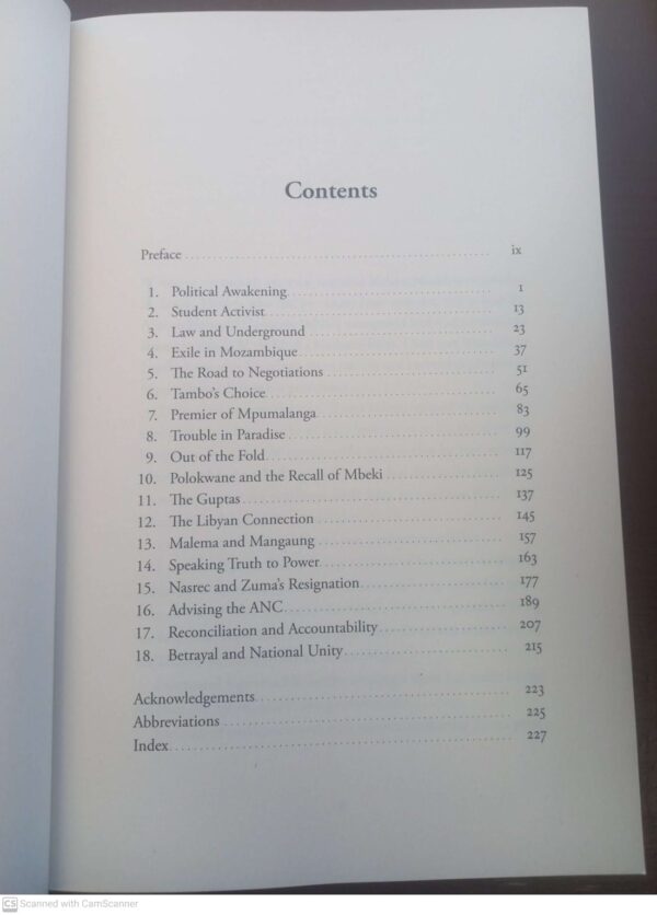 Witness To Power: A Political Memoir – Mathews Phosa secondhand book