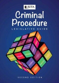 Criminal Procedure Legislative Guide - Joubert Et Al.
