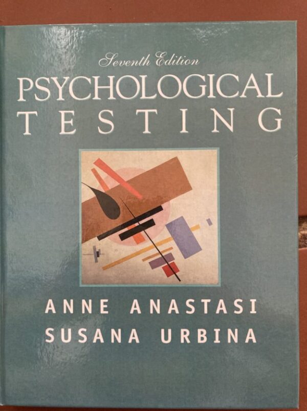 Psychological Testing – Anastasi, Urbina secondhand book
