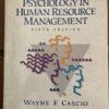 Applied Psychology In Human Resource Management – Cascio secondhand book