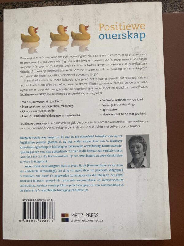 Positiewe Ouerskap – Margaret Fourie secondhand book