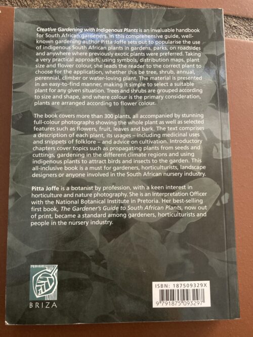 Creative Gardening With Indigenous Plants – Pitta Joffe secondhand book