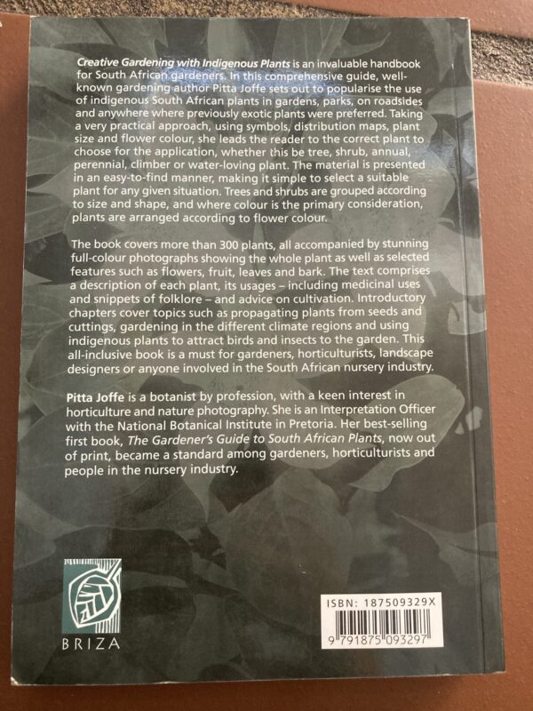 Creative Gardening With Indigenous Plants – Pitta Joffe secondhand book