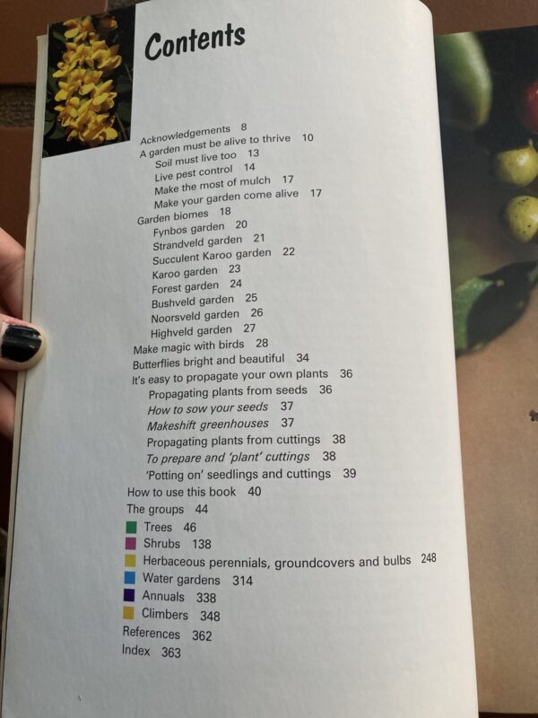 Creative Gardening With Indigenous Plants – Pitta Joffe secondhand book