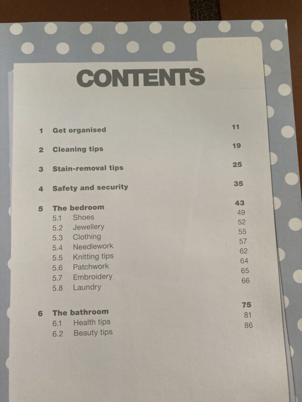1000+ Hints For The Home – Solet Scheeres secondhand book