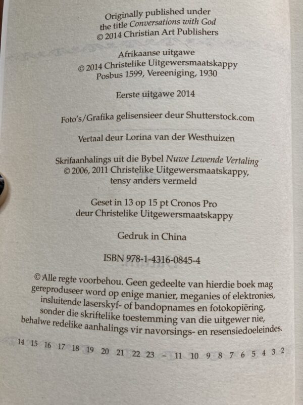 Gesprekke Met God – Angus Buchan secondhand book