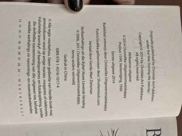 Begin Die Reis – Angus Buchan secondhand book