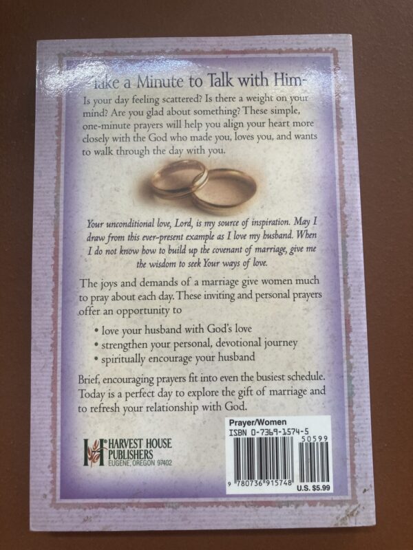 One Minute Prayers For Wives – Hope Lyda secondhand book