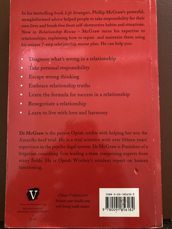Relationship Rescue – Phil McGraw secondhand book
