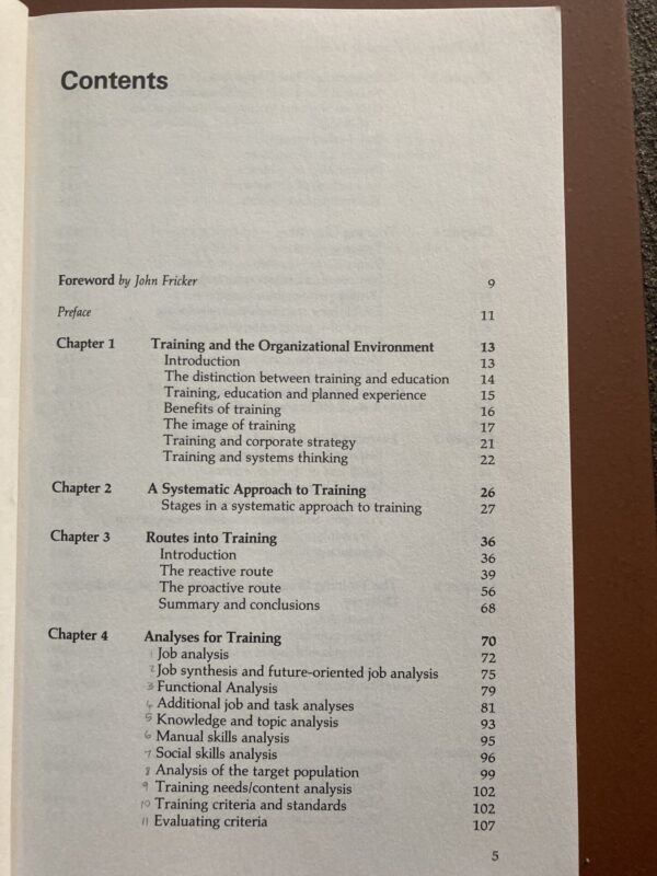 The Theory And Practice Of Training – Roger Buckley, Jim Caple secondhand book