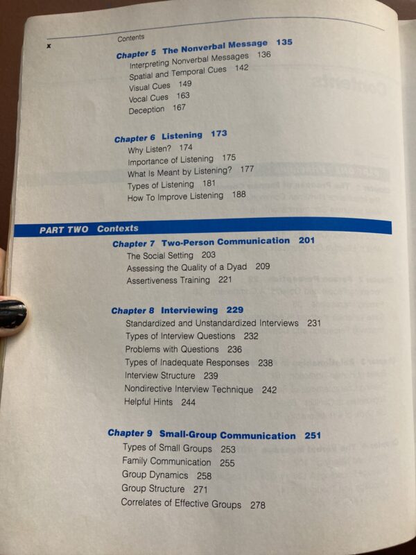 Human Communication – Stewart L. Tubbs, Sylvia Moss secondhand book