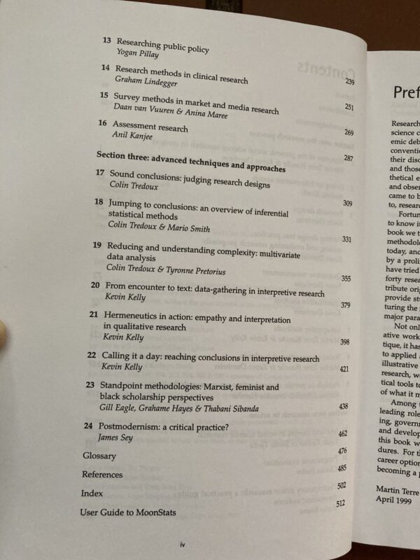 Research In Practice – Martin Terre Blanche Et Al. secondhand book