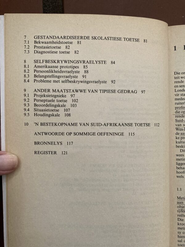 Sielkundige Meting: ‘n Inleiding – GK Huysamen secondhand book