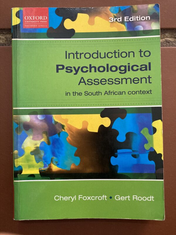 Introduction To Psychological Assessment – Foxcroft, Roodt secondhand book