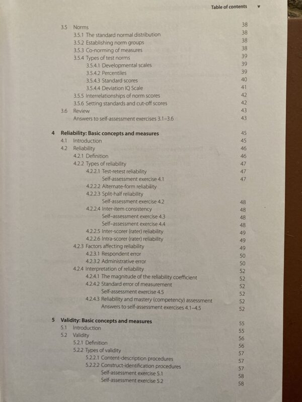 Introduction To Psychological Assessment – Foxcroft, Roodt secondhand book