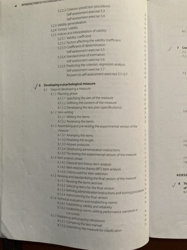 Introduction To Psychological Assessment – Foxcroft, Roodt secondhand book