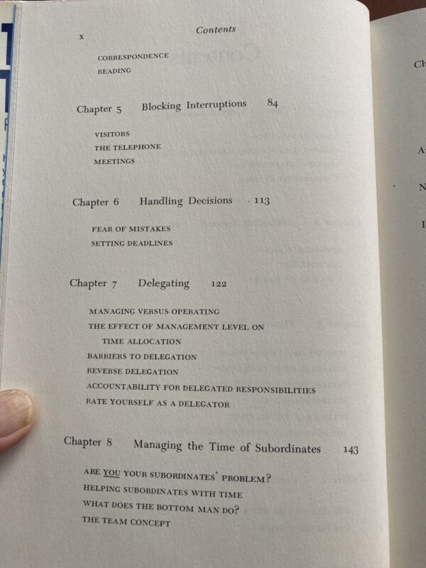 The Time Trap – R Alec Mackenzie secondhand book