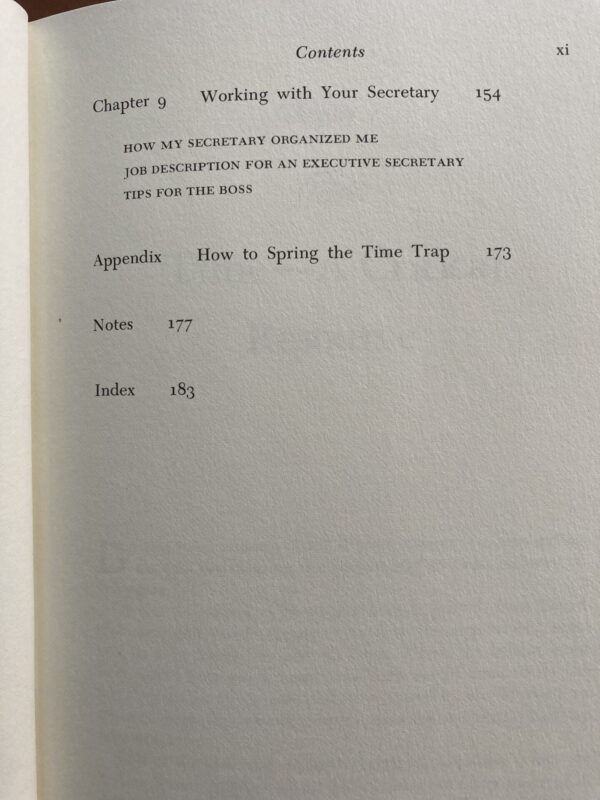 The Time Trap – R Alec Mackenzie secondhand book