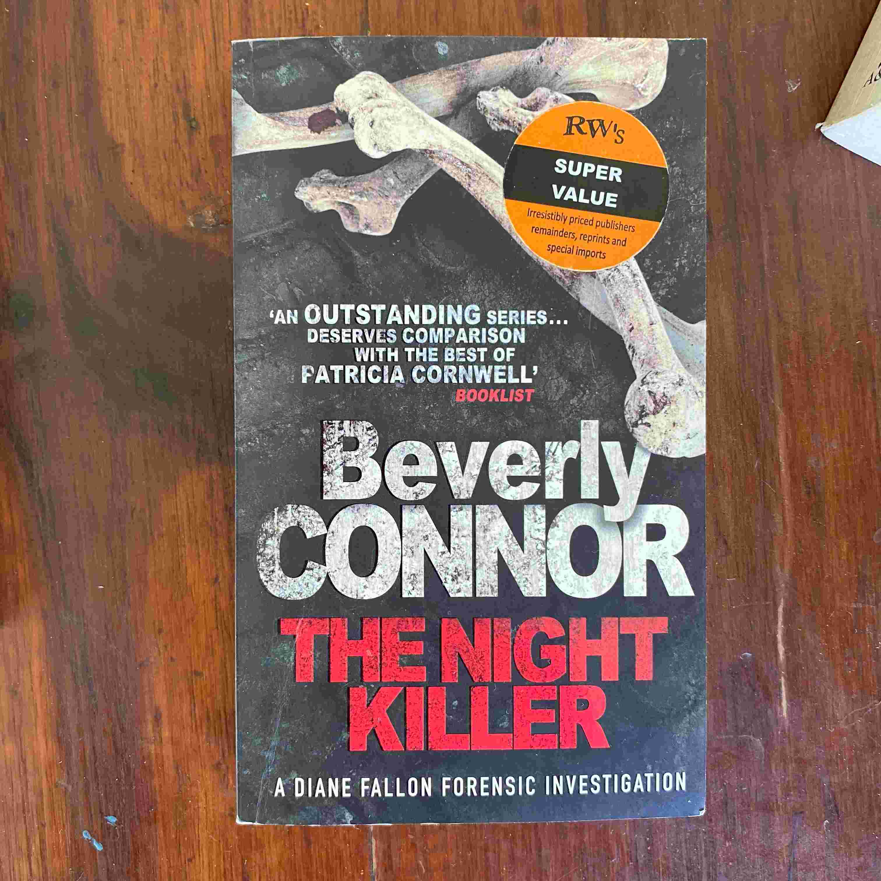 The Night Killer – Beverly Connor secondhand book