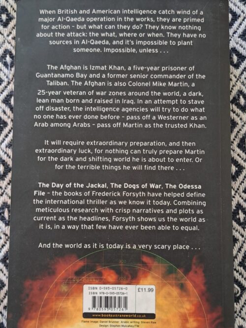 The Afghan – Frederick Forsyth secondhand book