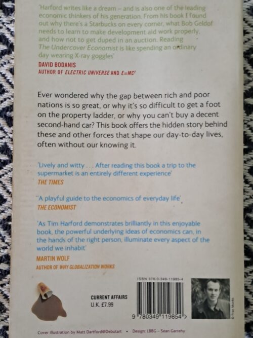 The Undercover Economist – Tim Harford secondhand book