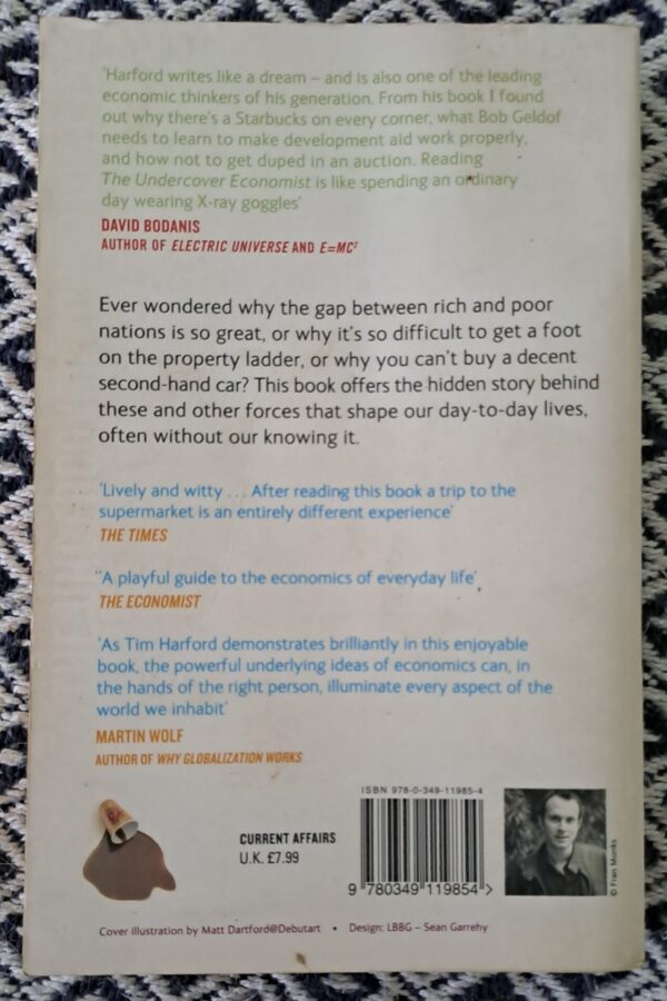 The Undercover Economist – Tim Harford secondhand book