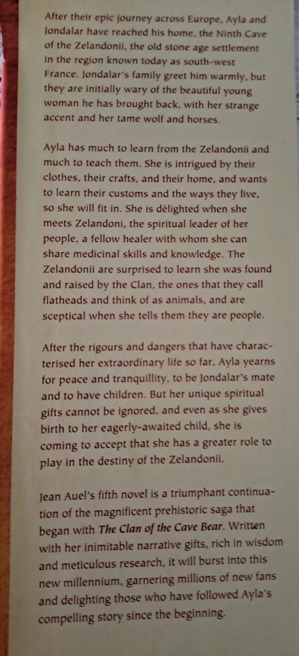 The Shelters Of Stone – Jean M. Auel secondhand book