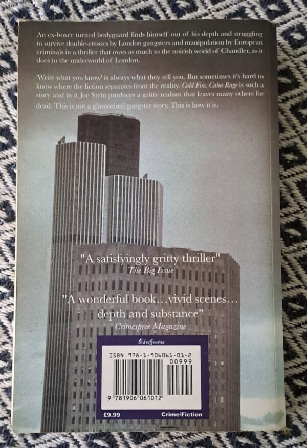 Cold Fire, Calm Rage – Joe Stein secondhand book