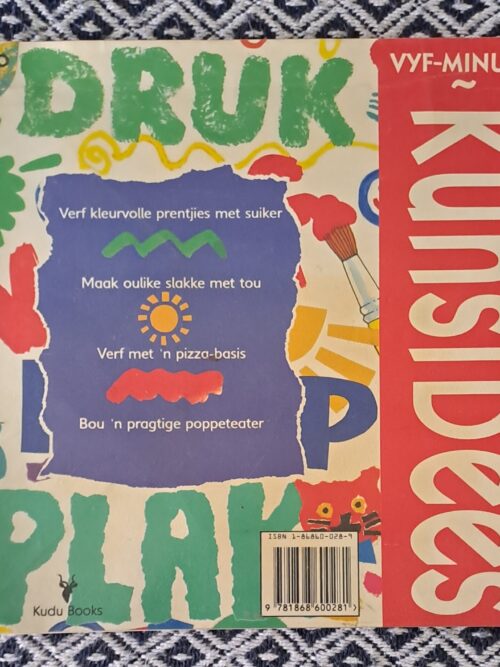 Vyf-Minuut Kunsidees – Paul Harrison, Nicola Wrigh, Helen Burnford secondhand book
