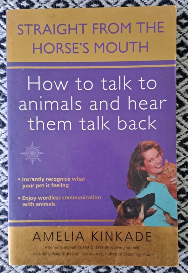 Straight From The Horse’s Mouth – Amelia Kinkade secondhand book